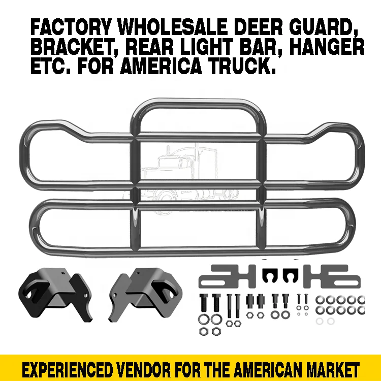 Factory Price Aftermarket Truck Front Bumper Guard Freightliner Cascadia Truck Bumper Truck Accessories Wholesale