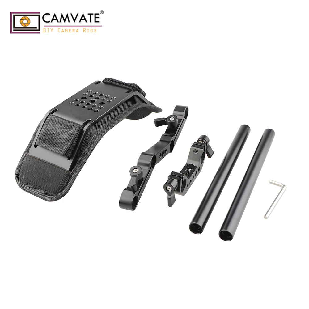 CAMVATE Z в форме самые дешевые DSLR плеча Rig для камеры