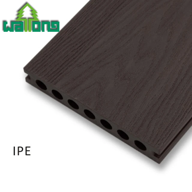 3rd Generation WPC New Tech plastic Wood composite decking UV resistant