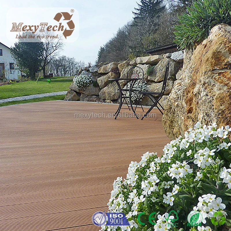Wpc Decorative Decking Floor Popular Building Material Fireproof