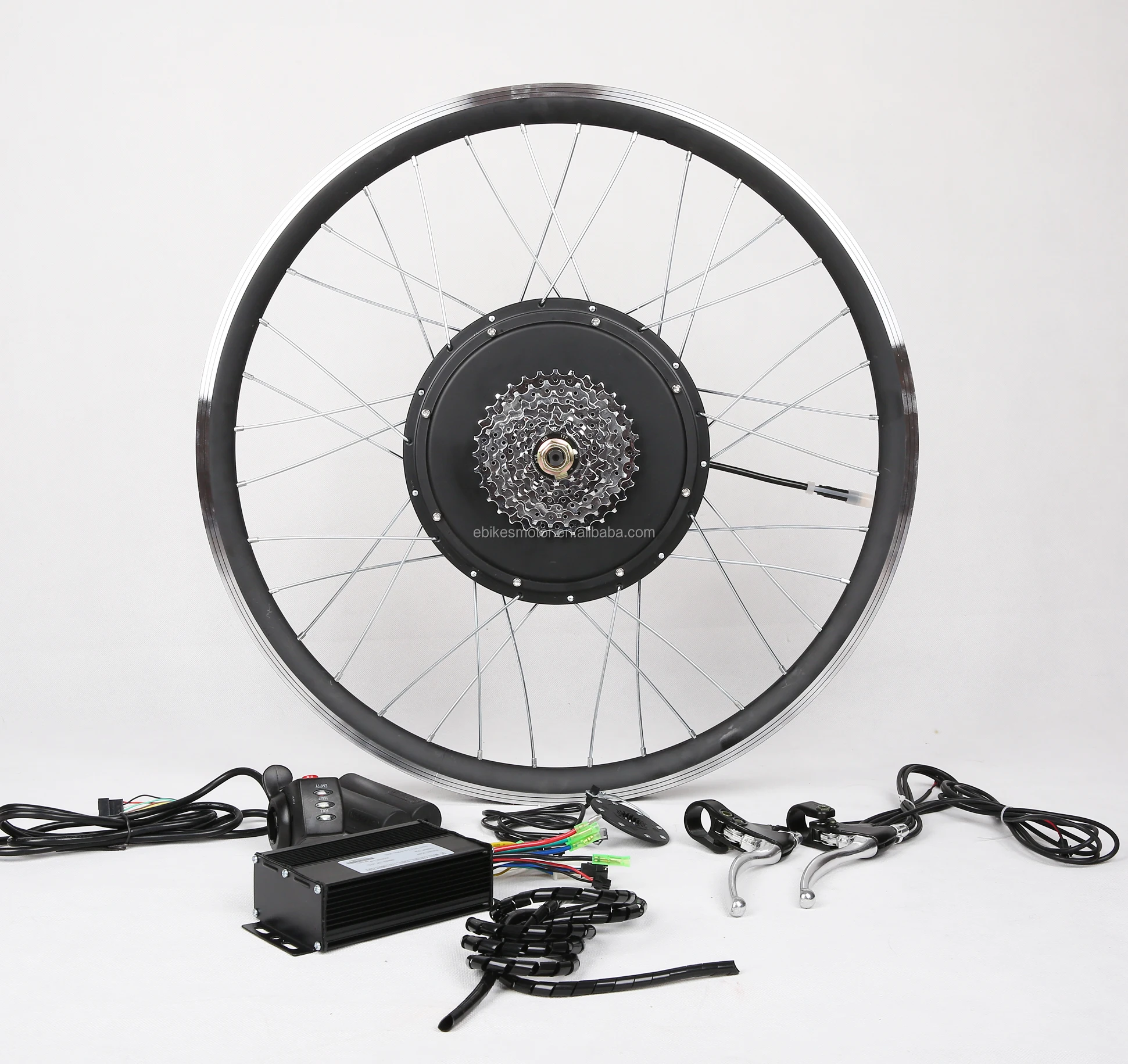 New Products MTX Rim 26' Kit Brushless Electric Motor 48v 3000w 2000w 1500w 1000w 500w Hub