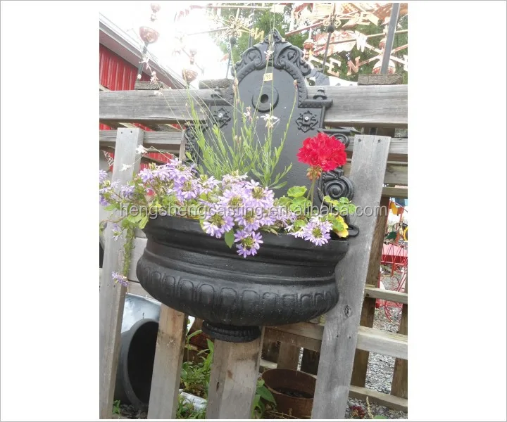 Botou hengsheng cast iron decorative flower planters and urns