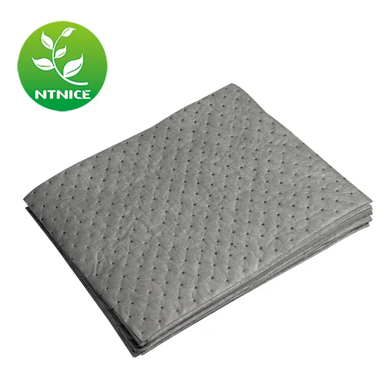 Grey Maintenance Absorbent Sheet 100% Polypropylene Customize Available