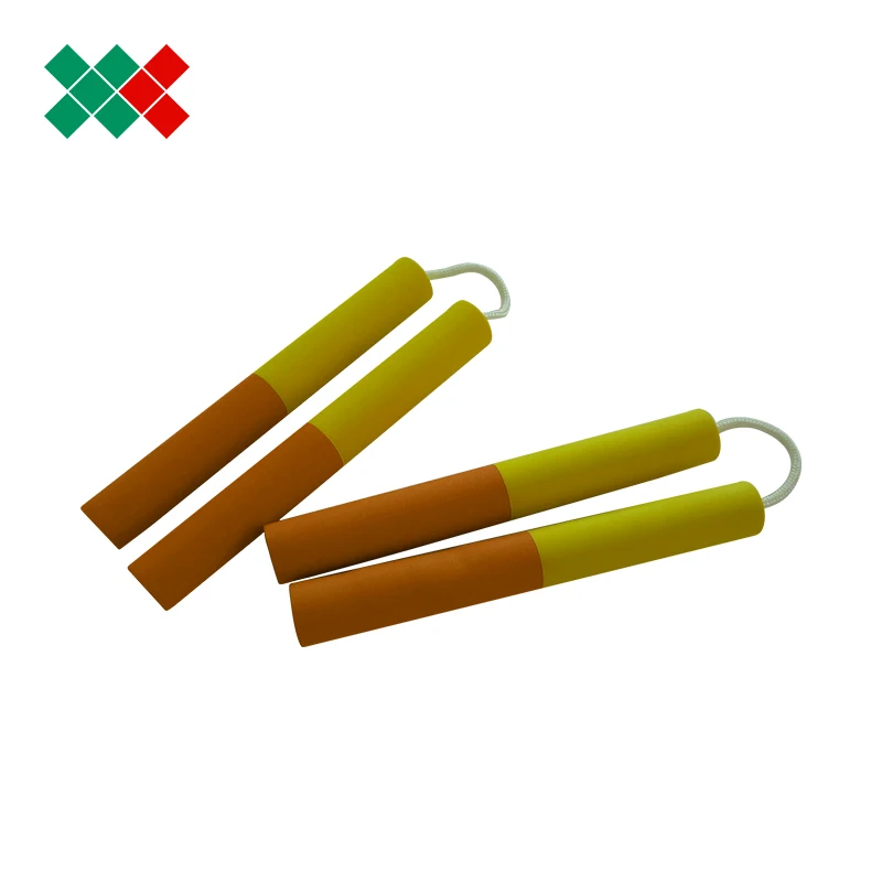 Настраиваемая разноцветная веревочная цепочка Eva губчатые палочки нунчакус для детей пена игр и тренировок