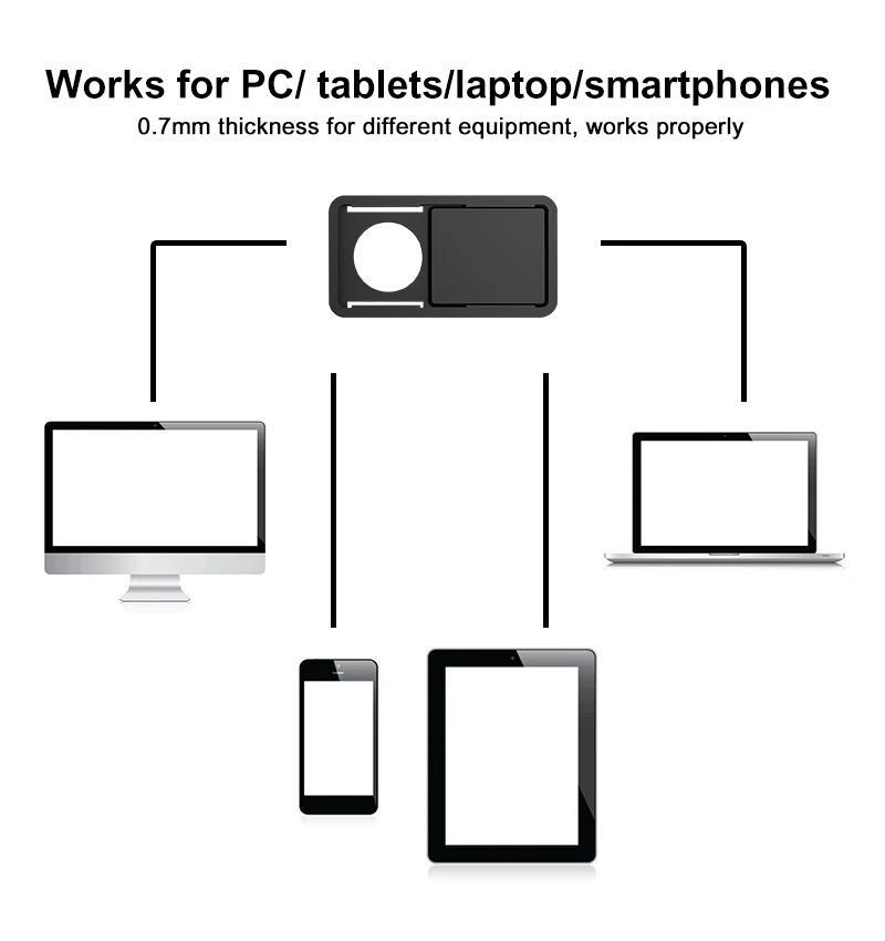 Ноутбук веб-камера конфиденциальности Чехол слайдер для смартфона конфиденциальность секретной протектор камеры безопасности