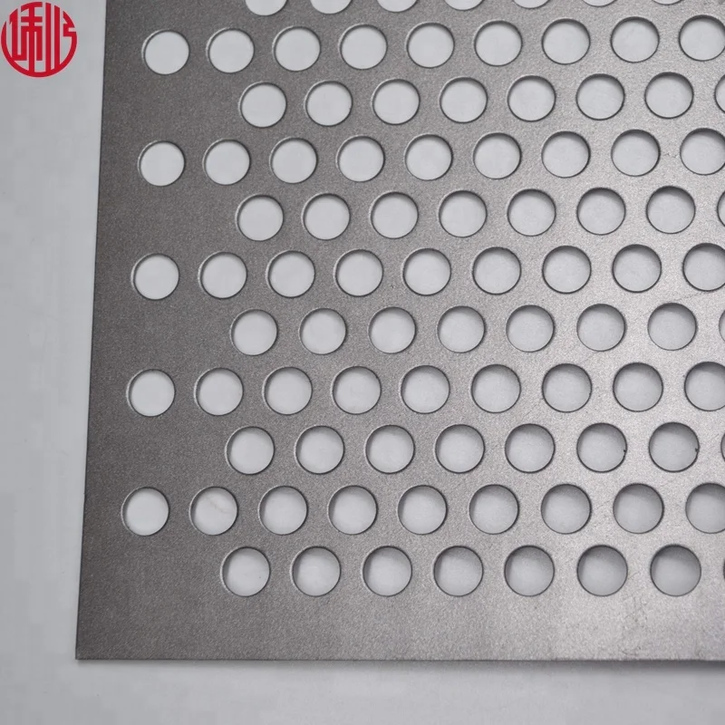 Iron plate perforated metal sheet filter shelving