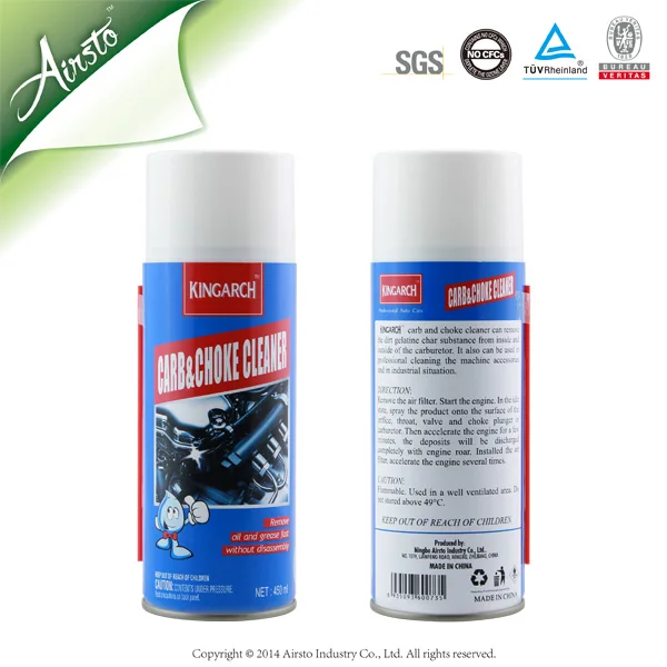 
China Car Care Products Manufacturer Spray Carb Choke Cleaner Carburetor Cleaner 