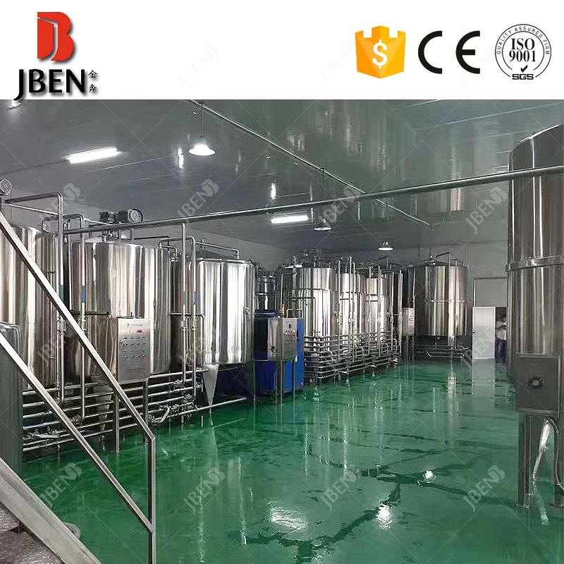 
Automatic Dairy Milk Processing Machinery Pasteurized Milk Production Line 