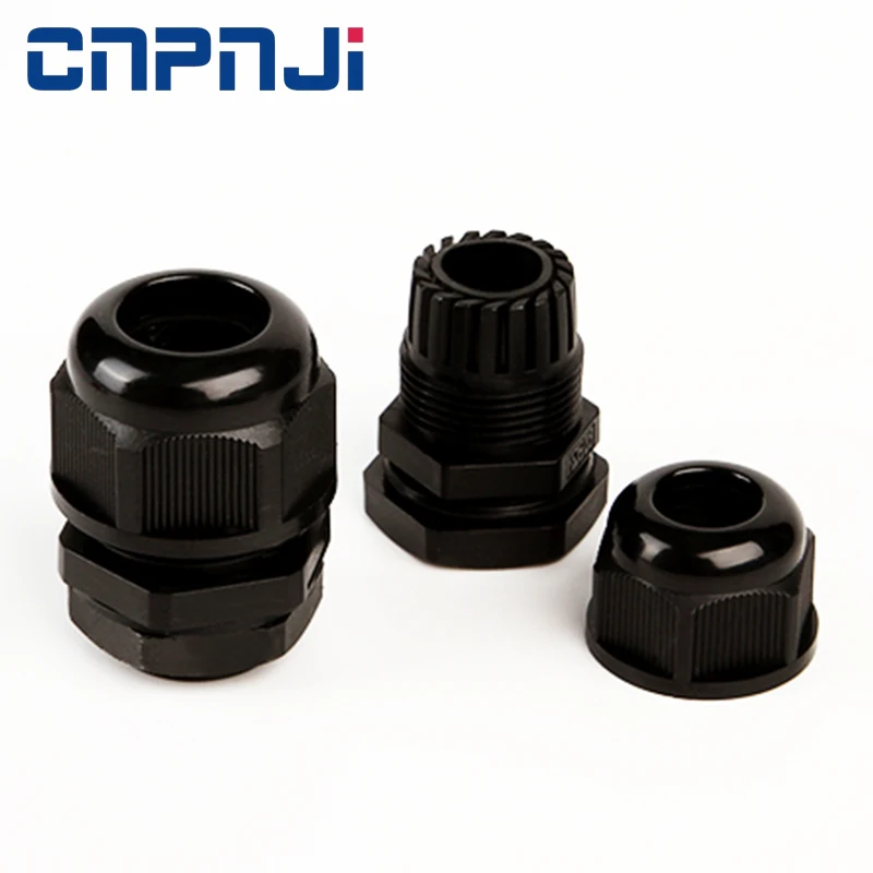 Industrial liquid tight 3/8 inch NPT thread Size water tight cord grip cable gland with nut gasket