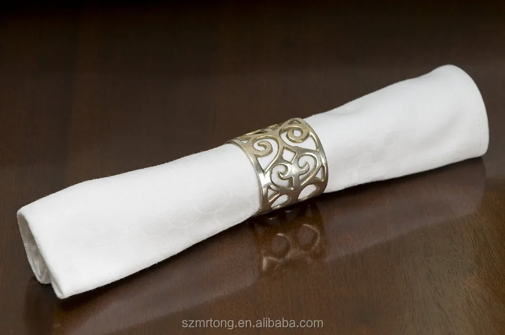 100% Cotton 18 x 18-Inch Cloth Cocktail Napkins - for Wedding and Banquet, Hotel or Home Fine Dining use