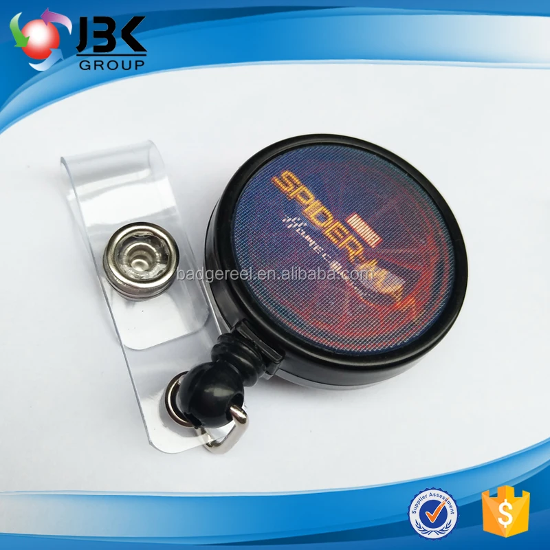 ABS выдвижной шику знак катушки круглый yoyo клип