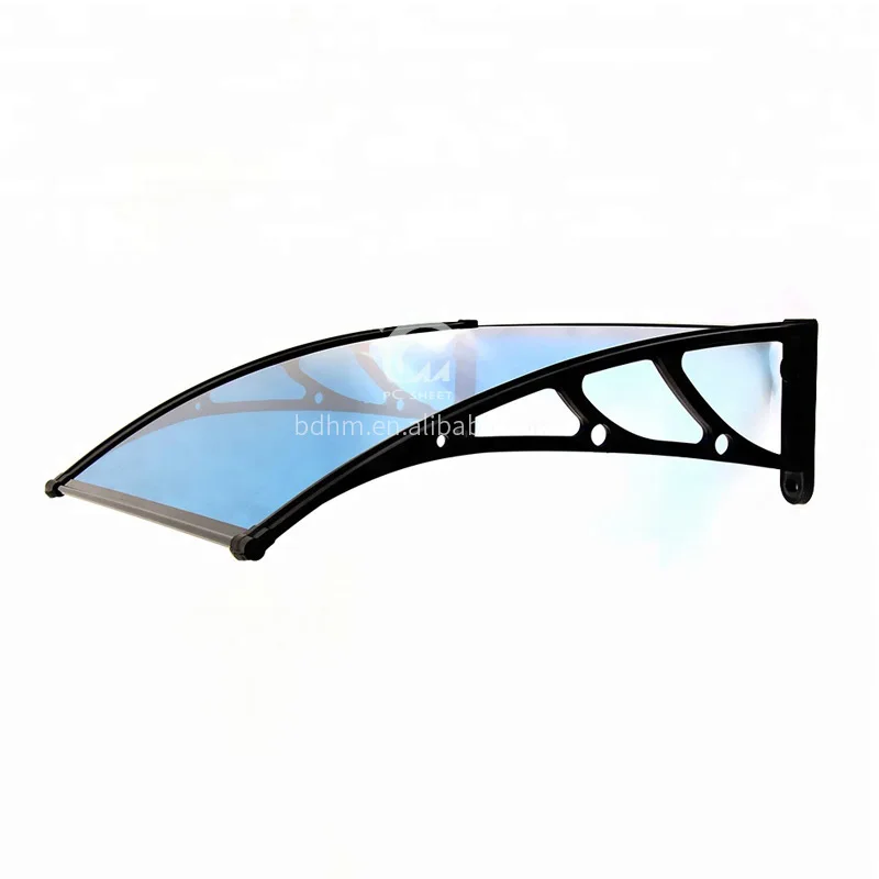 
Best price superior quality PC window door canopy / DIY plastic door canopy awning / Polycarbonate awning window canopy  (62215665631)