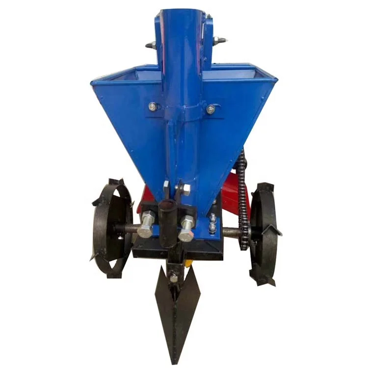 farm machine one row walking tractor potato seeder