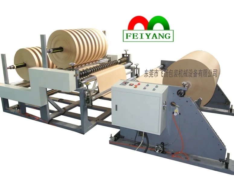 
paper reel cutting slitter rewinder machine 