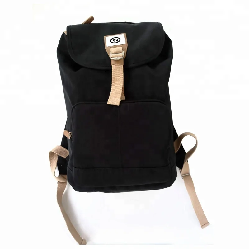 Unisex Casual Canvas Backpack Daily Rucksack Bag