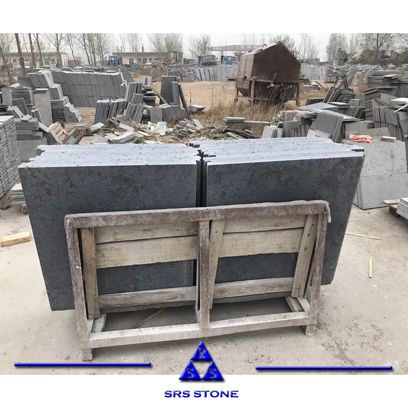 Wholesale Chinese Natural Black Limestone Hot Sale limestone tiles
