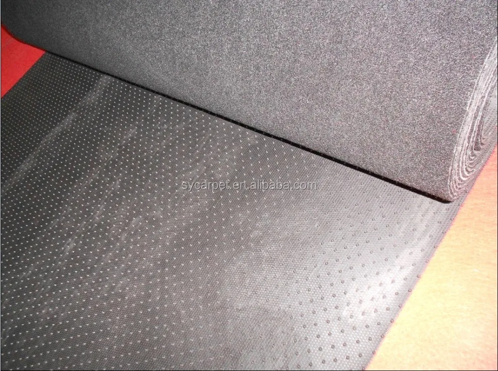 
nail backing car carpet in roll 
