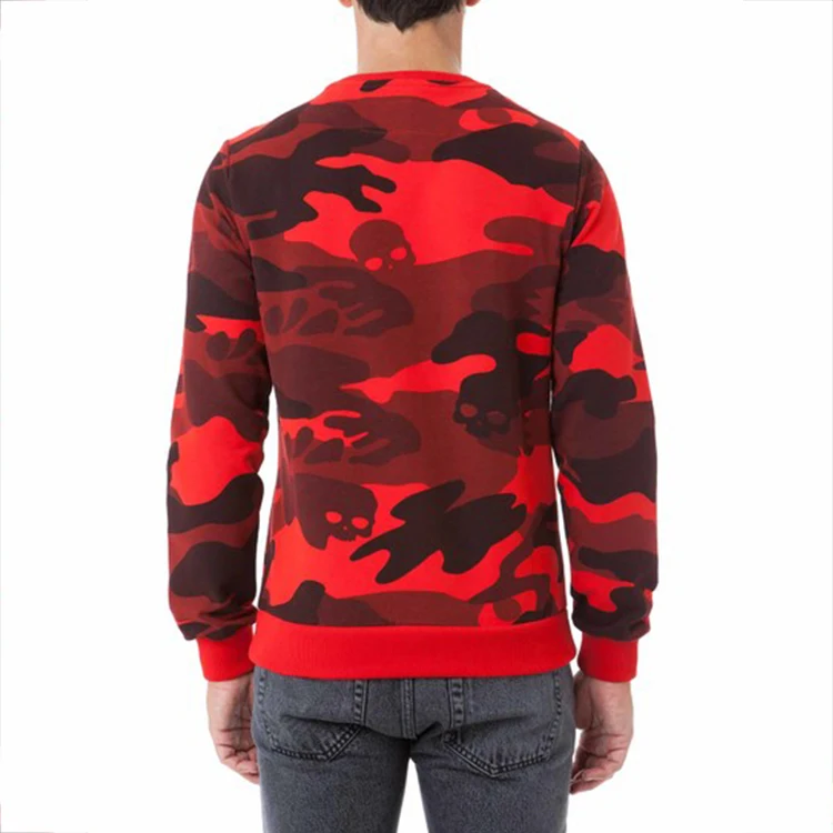 Sweater Manufacturers Fashion Camouflage Jacquard Sweater For Men
