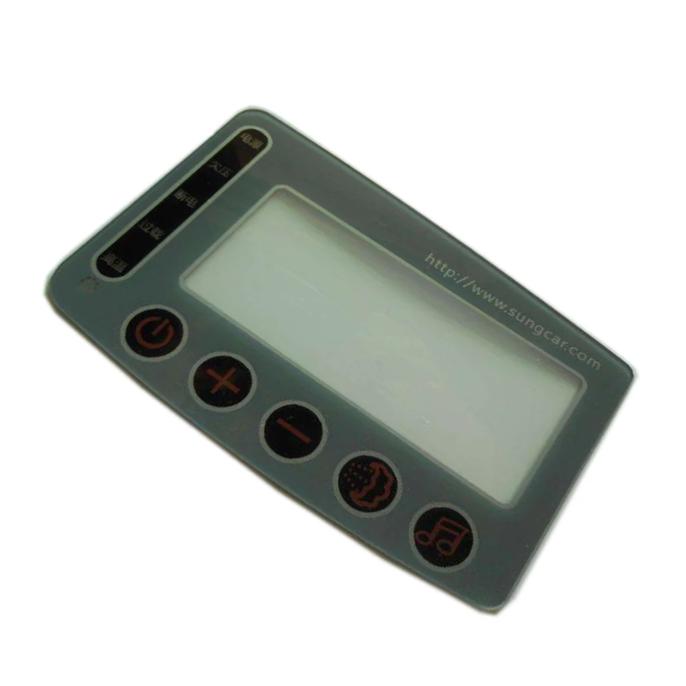 Custom made adhesive polycarbonate window display