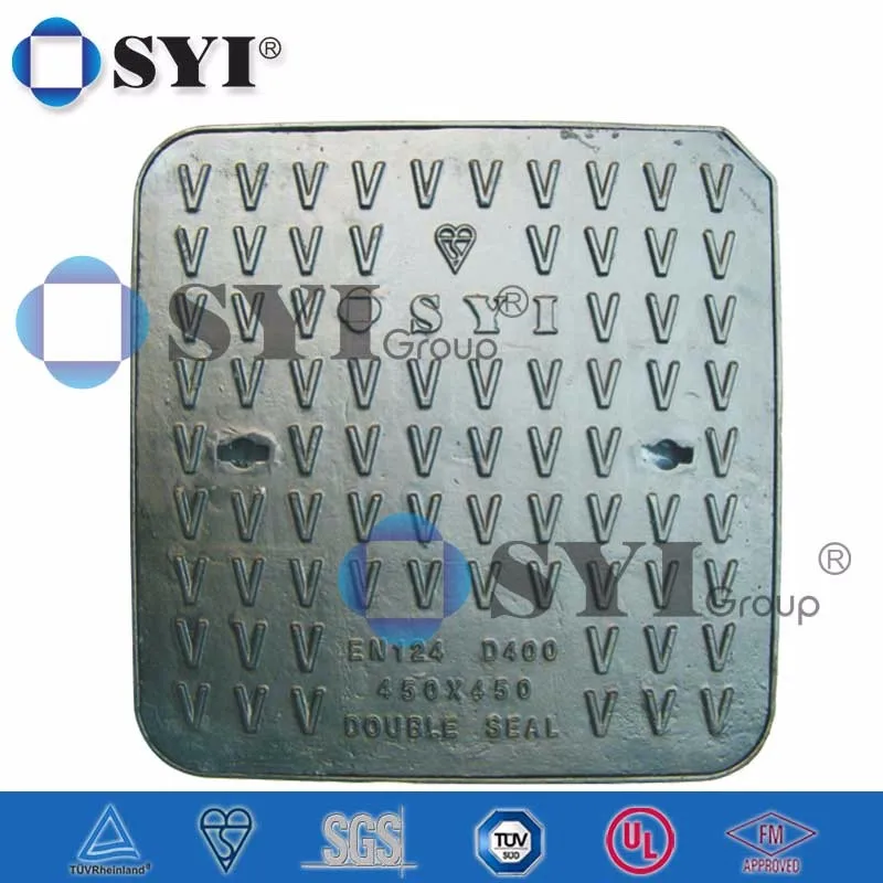 Hinge Type Manhole Cover with PE Gasket Iron Manhole Cover Fire Hydrant Manhole Cover