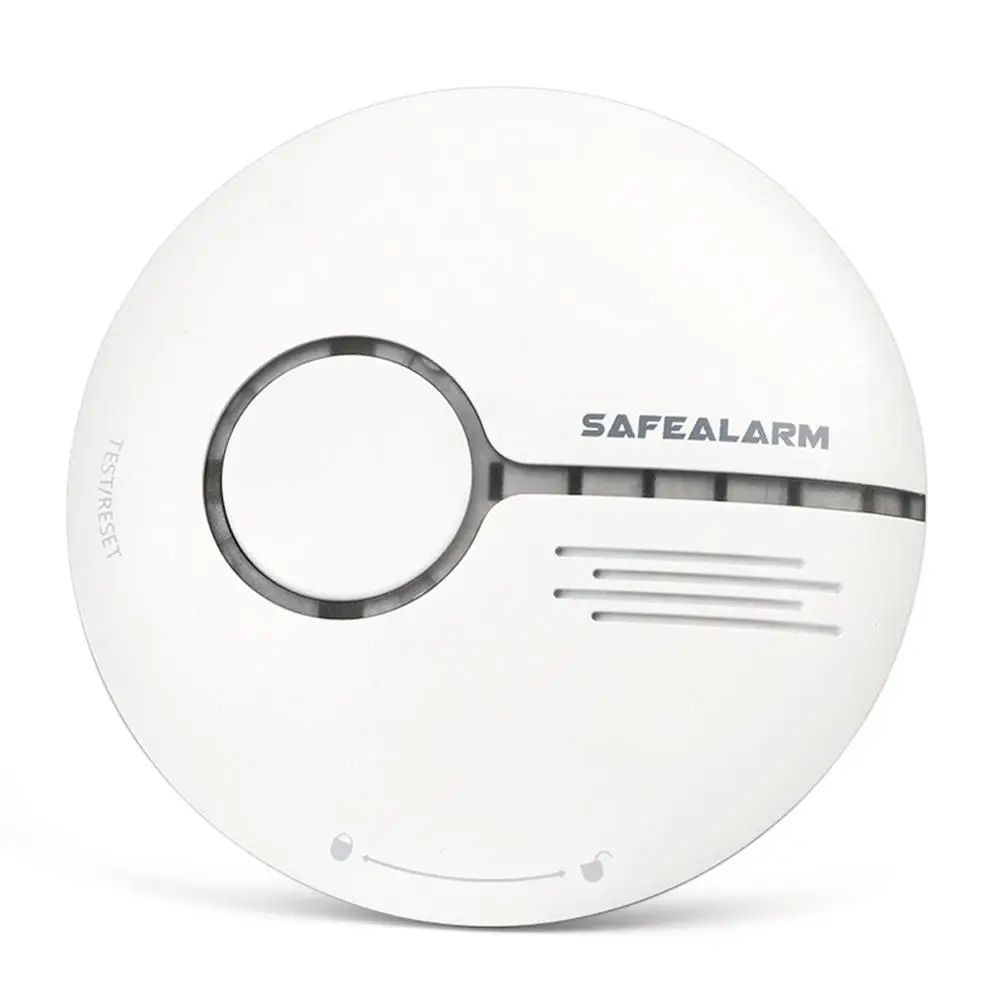 
En14604 Standard Alone Wireless Smoke Sensor Optical Smoke Detector With Dustproof 