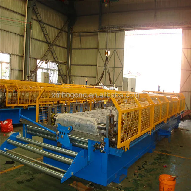 
Steel Sheet Roof Sheet Roll Forming Machine With Pre-shearing 7.5KW Motor 