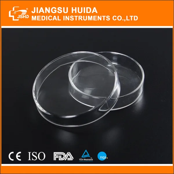 Прямая продажа с фабрики HDA 1177 лаборатория стекла Петри культуры блюдо