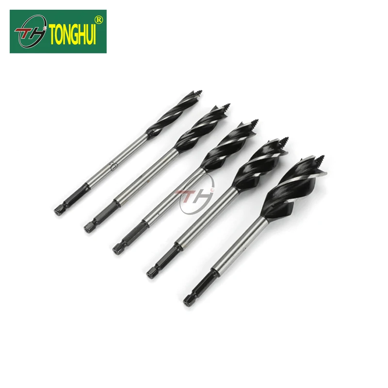Various Size Orange black or blue painted Auger Drill Bit for wood drilling