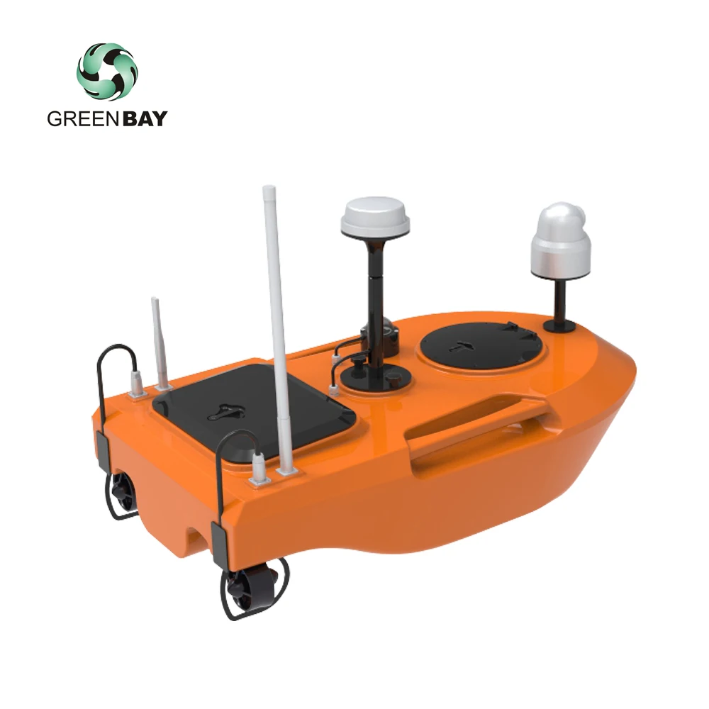 Remote Controlled Autonomous Drone USV  for Remote Hydrographic Surveying