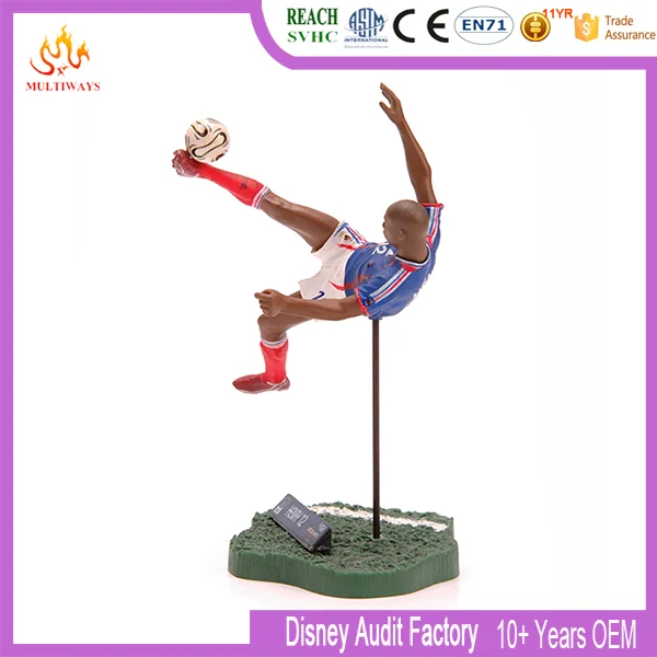 3D Custom PVC Plastic American football player Action Figure