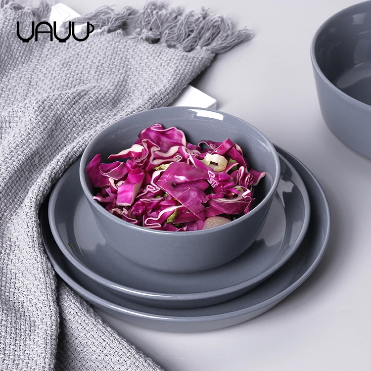 Asian feature smooth glazed food safe contact top choice korean brands ceramic dinner set / home goods porcelain dinnerware set