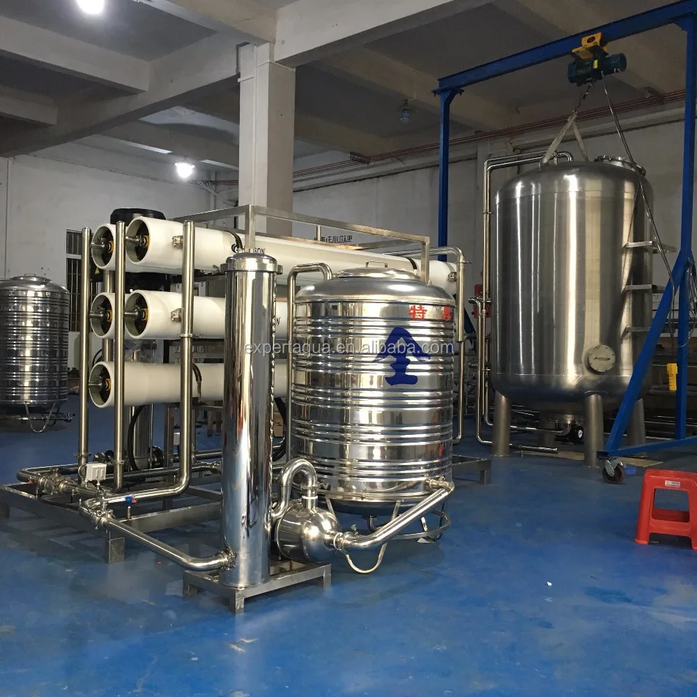 RO system for borehole water purification