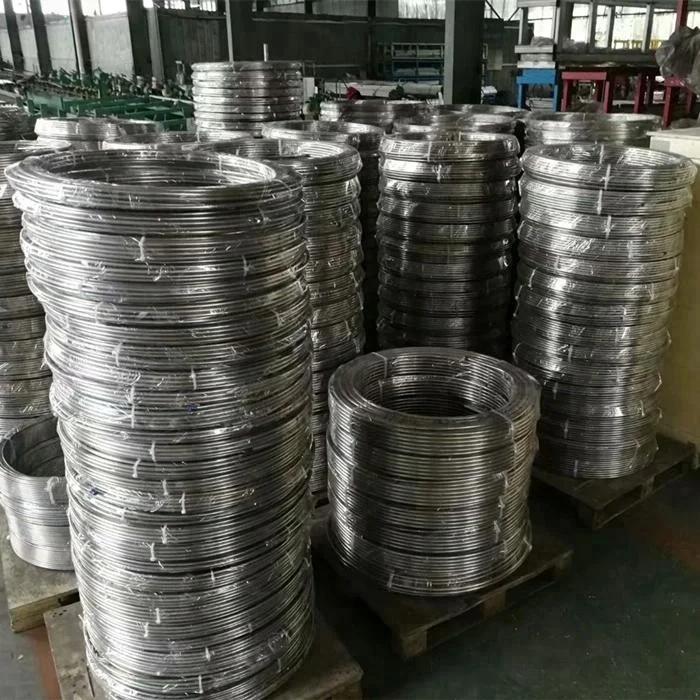 
Stainless Steel Coil Tubing ASTM A269 TP304 TP304L TP316L TP316Ti TP321 TP347H Bright Annealed, Boiler tube 