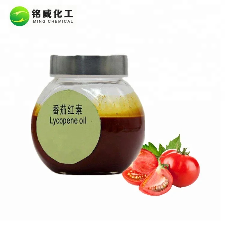 Natural Antioxidant Tomato Extract Pure Lycopene 5% 10% Oil Lycopene Extract
