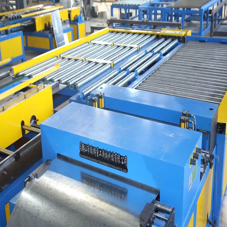 Manufacture 1300mm 1600mm HVAC tube pipe U shape auto air duct line 5 forming machine customized