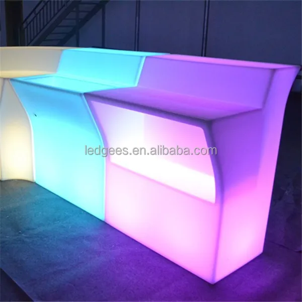 Cool Luminous Furniture Bar Tables Modern Home Bar Counter Design