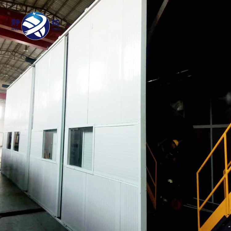 
Cheap Big Size Pure White Machine Soundproof Booth For Factory 
