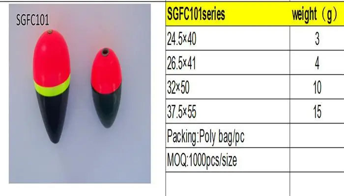 Оптовая продажа оборудование для рыбалки пластиковый поплавок из пенопласта