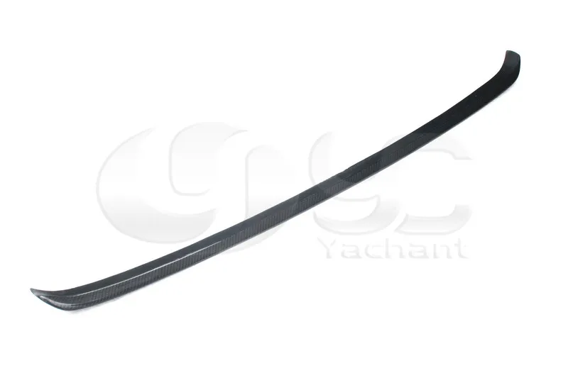 Trade Assurance Carbon Fiber Gurney Flap Fit For 2008-2017 Lancer Evolution EVO 10 X VTX Style Rear Spoiler Wing