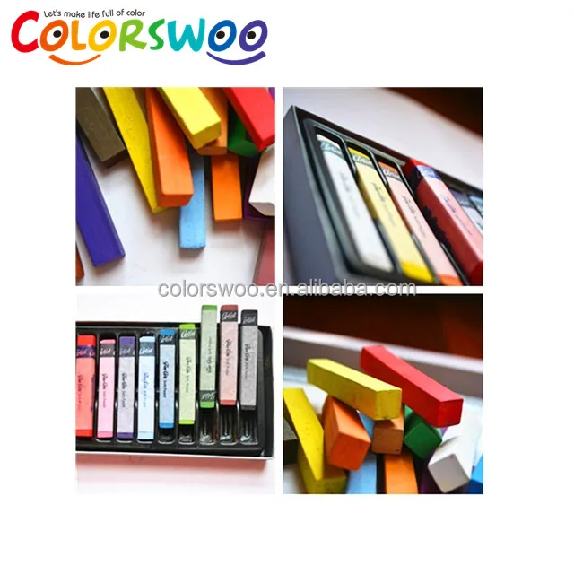 Durable And Beautiful 12 Colors Soft Pastel Temporary Washable Hair Chalk Washable diy Temporary Color dye hair Chalk for kids