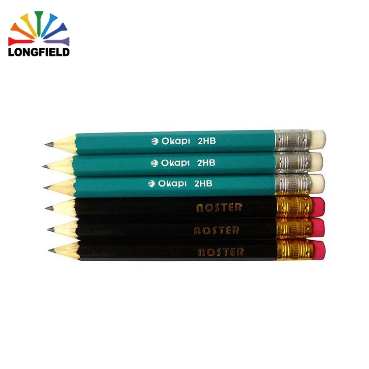 
Wholesale Custom Print 2B Wooden Golf Pencil With Logo 