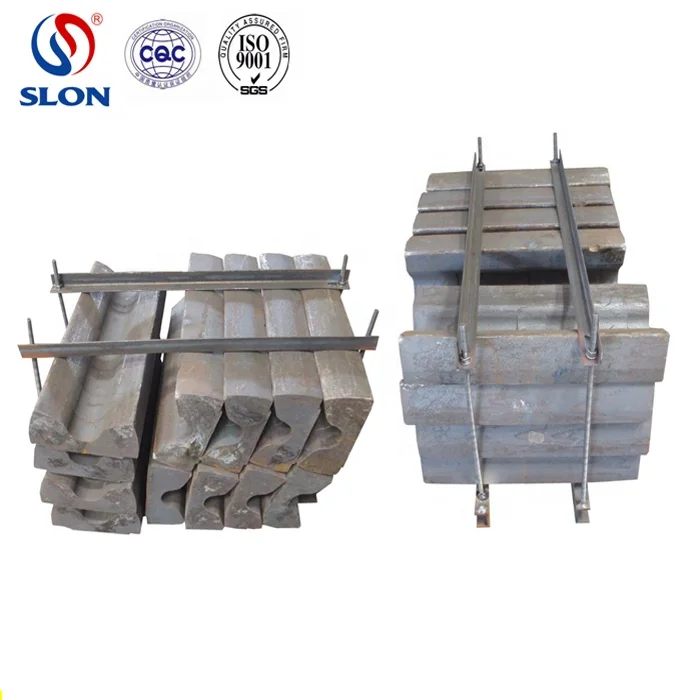 Qualified Cr26 impact crusher Rubble Master RM60,RM70,RM80,RM100 blow bar