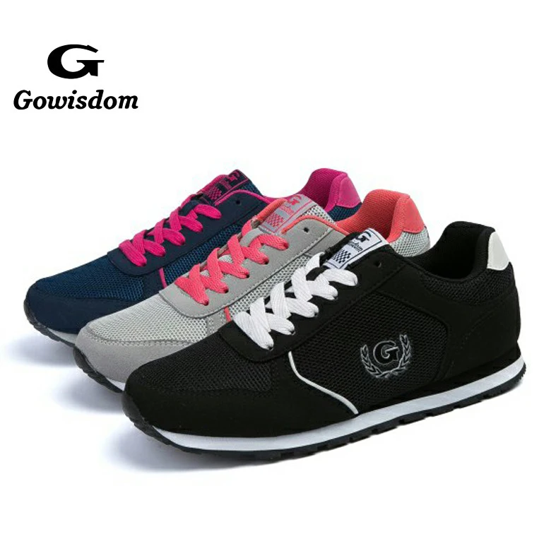 
Mesh Shoe Fashion Line Shoes Running Shoes. China Surface Breathable Casual Net Women TEXTILE+PU+PU Suede GOWISDOM Lace-up 