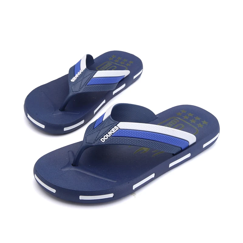 Мужские шлепанцы Doukes летние тапочки лидер продаж