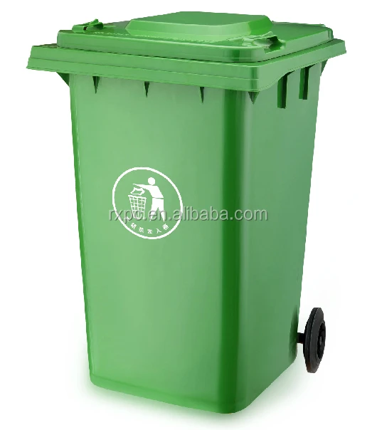 EN840 Certified 240 litre plastic waste bin