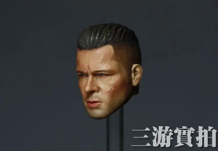 Fury Brad Pitt head sculpt 1/6th scale toy accessory 