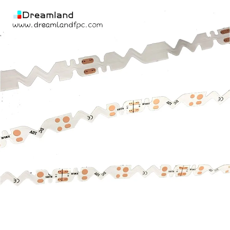 ROHS CE стиль светящиеся adviertisement слова Длинные Свет Flex Pcb односторонние гибкие fpc