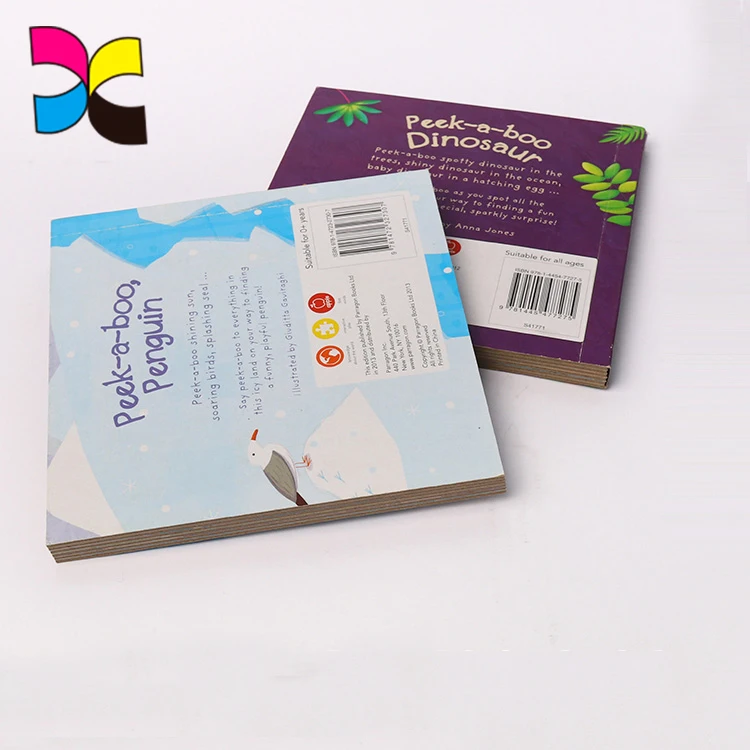 high quality Laminated customized colorful printing story books for children