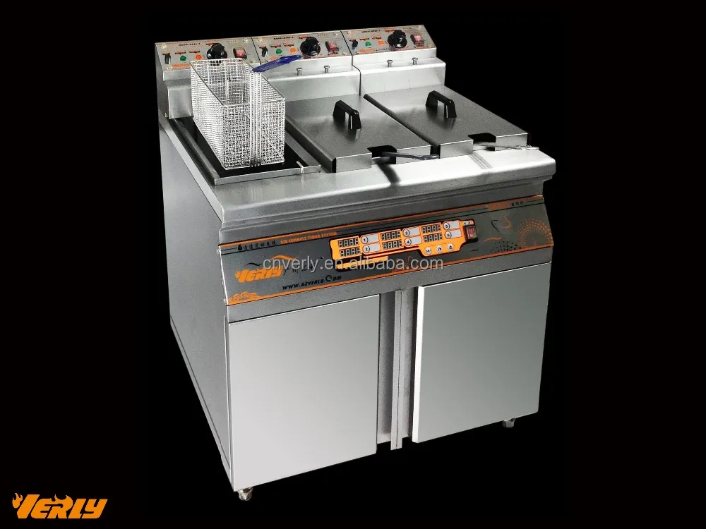 AP-86-3 High Efficiency Stainless steel Electric fryer with timer