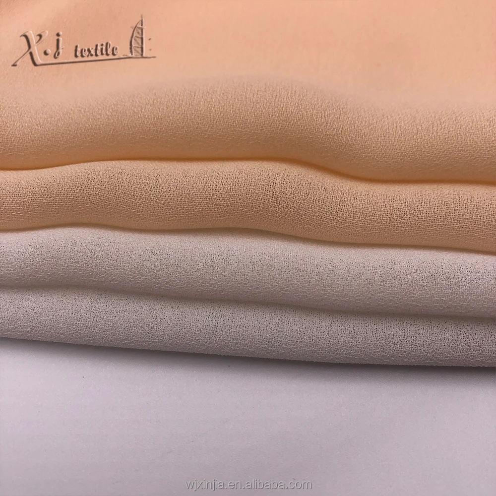 Polyester Moss Crepe Product/ Lady Garment Fabric